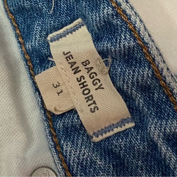 Madewell Rigid Baggy Jean Shorts Size 31 - 2900 - Picture 9 of 12